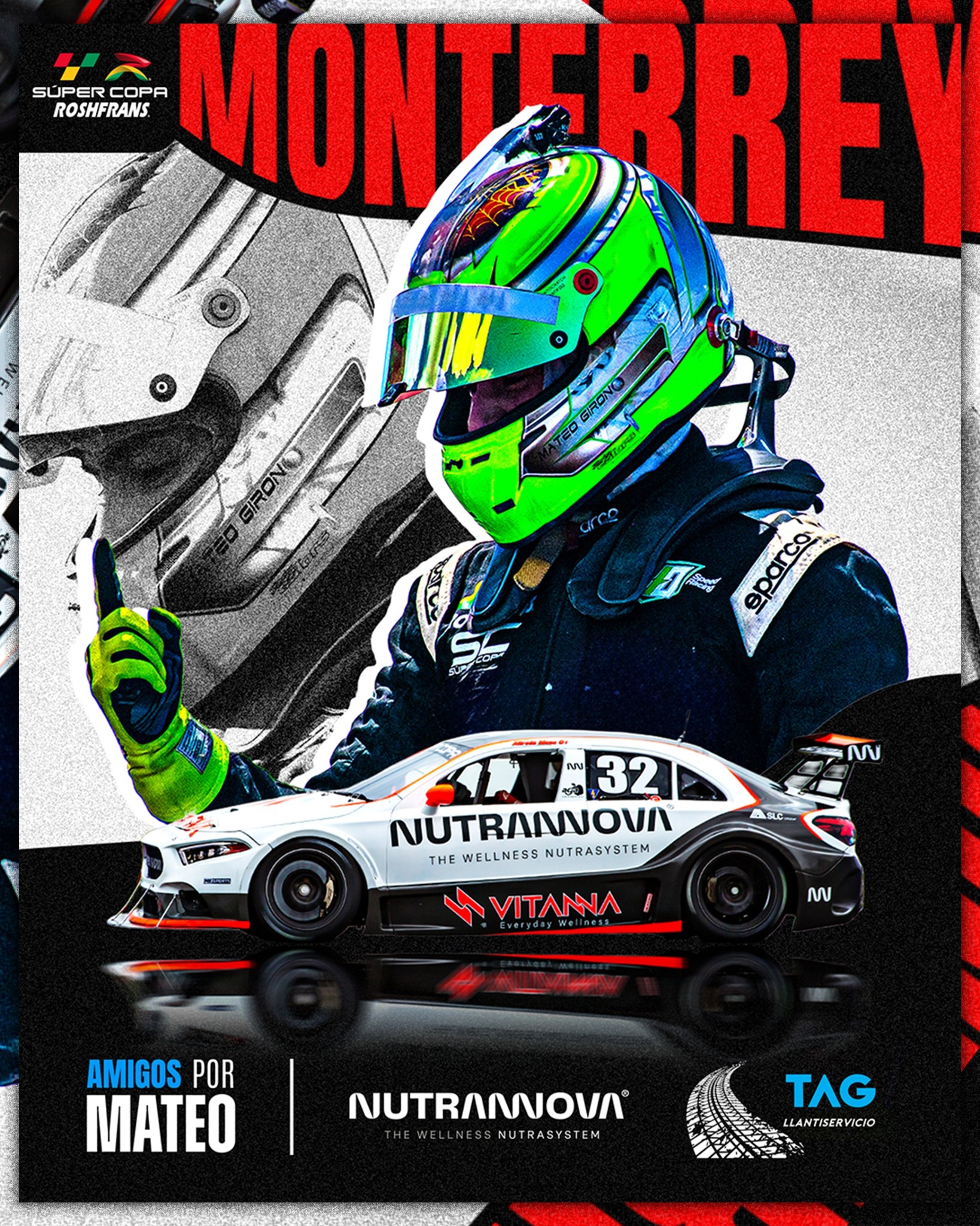 Esta semana vamos por un reto diferente, nos subimos a la GTM en la final de la @supercopamx... Nos vemos en Monterrey ✈️🤠

#Mateo5 #AmigosXMateo #GTM